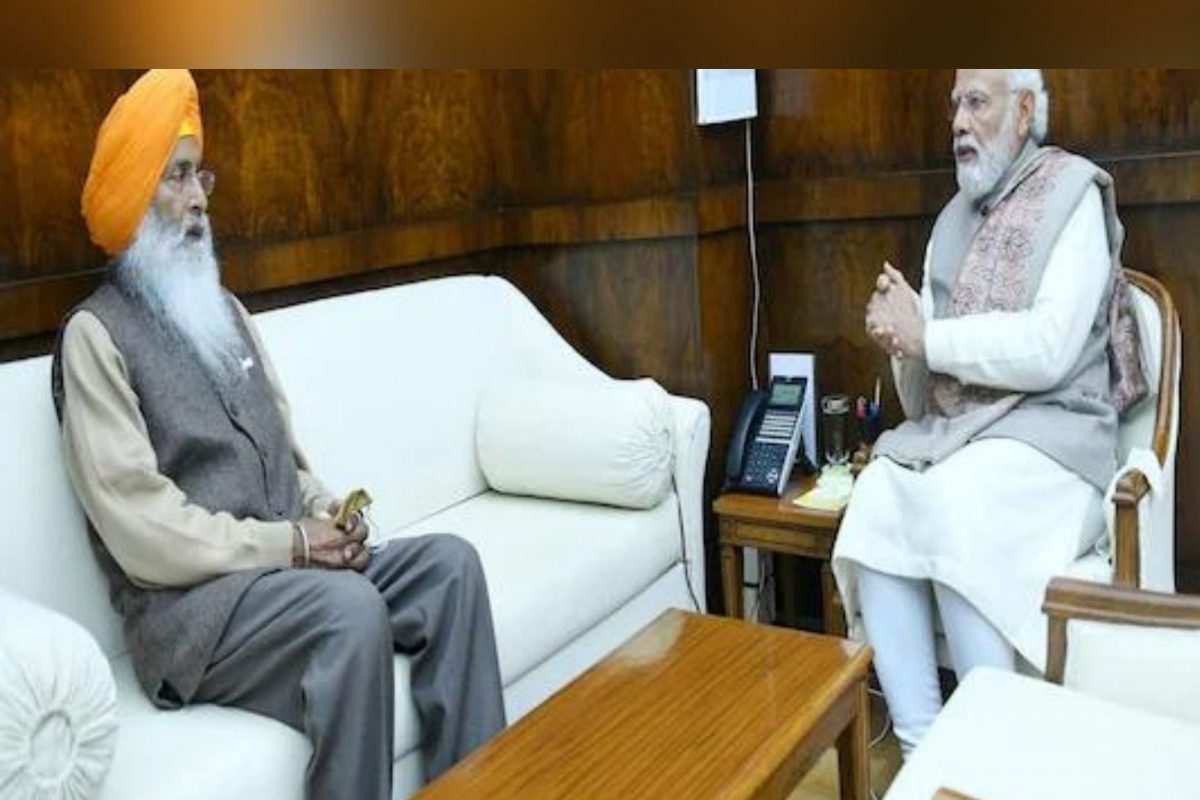Punjab elections: PM ਮੋਦੀ ਵੱਲੋਂ ਸੁਖਦੇਵ ਢੀਂਡਸਾ ਨਾਲ ਮੁਲਾਕਾਤ