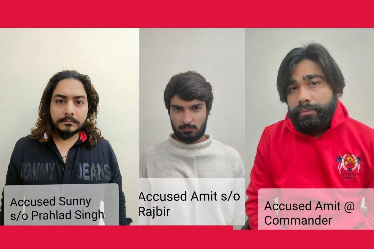 Gangsters Arrested : ਬਦਨਾਮ ਗੋਗੀ ਗੈਂਗ ਦੇ ਨਾਮੀ ਤਿੰਨ ਗੈਂਗਸਟਰ ਗ੍ਰਿਫ਼ਤਾਰ..