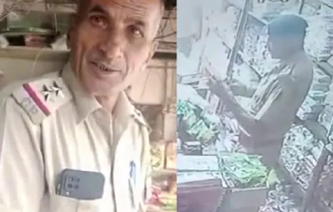 ਚੰਡੀਗੜ੍ਹ ਪੁਲਿਸ ਦੇ ਸਬ-ਇੰਸਪੈਕਟਰ ਨੇ ਦੁਕਾਨ 'ਚੋਂ ਸਿਗਰਟਾਂ ਦੇ 2 ਪੈਕਟ ਚੋਰੀ ਕੀਤੇ, CCTV 'ਚ ਕੈਦ