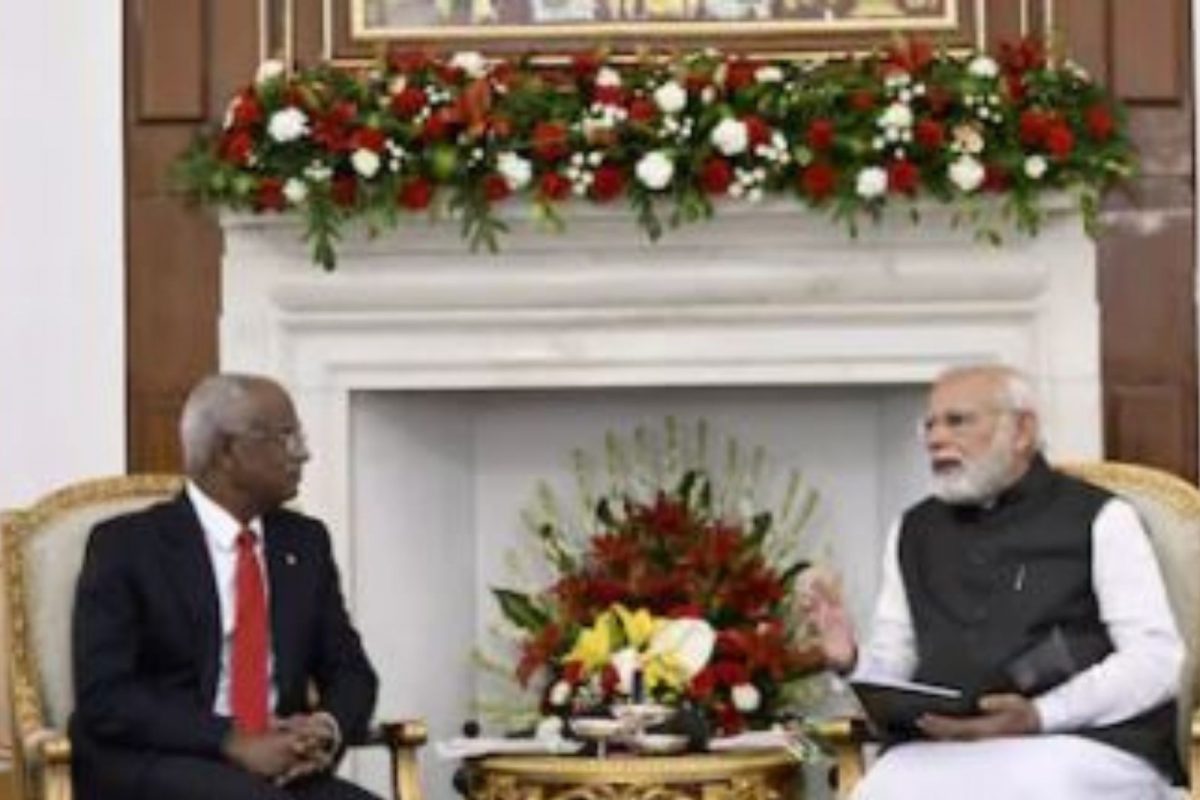 ਭਾਰਤ ਅਤੇ ਮਾਲਦੀਵ ਨੇ 6 ਸਮਝੌਤਿਆਂ 'ਤੇ ਕੀਤੇ ਦਸਤਖਤ, PM ਮੋਦੀ ਨੇ ਕਿਹਾ- ਅੱਤਵਾਦ ਅਤੇ ਡਰੱਗ ਤਸਕਰੀ ਦਾ ਖ਼ਤਰਾ ਗੰਭੀਰ