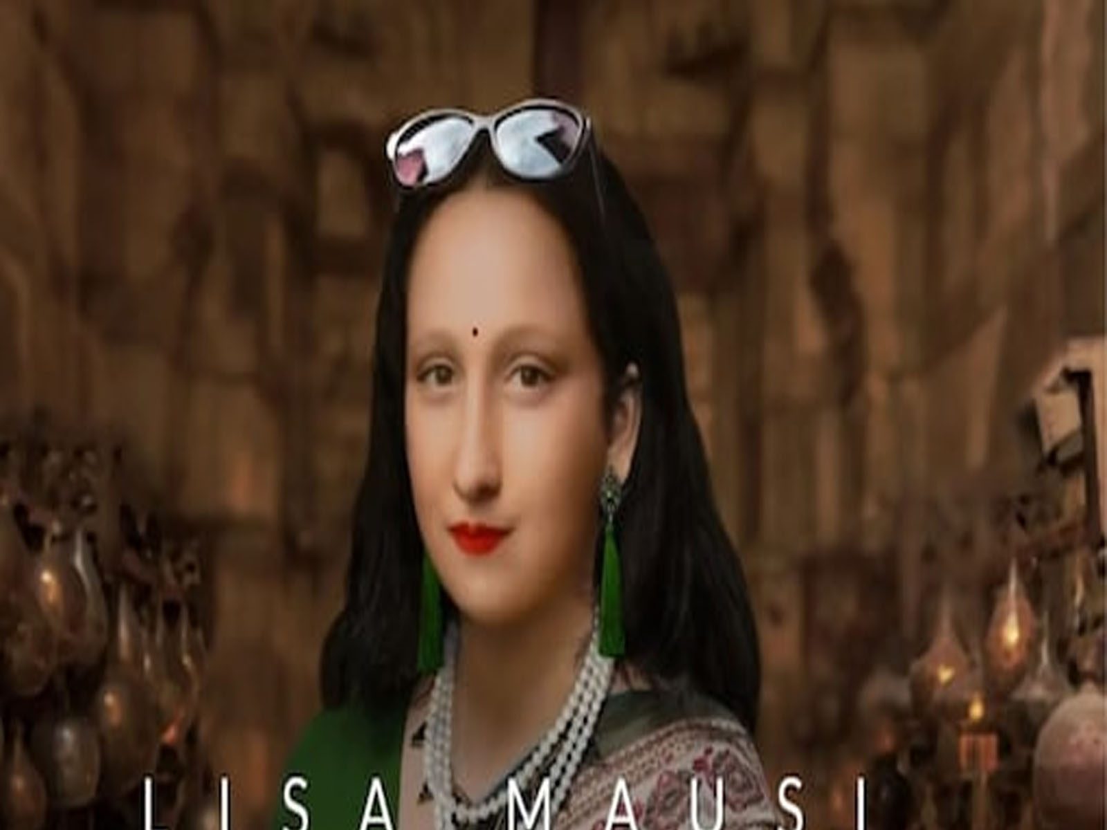 'Lisa Mausi?' ਦੇਸੀ ਮੋਨਾਲੀਜ਼ਾ ਪੋਰਟਰੇਟ ਸੋਸ਼ਲ ਮੀਡੀਆ 'ਤੇ ਖੂਬ ਹੋ ਰਿਹਾ ਹੈ ਵਾਇਰਲ, ਦੇਖੋ ਤਸਵੀਰਾਂ