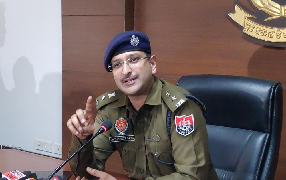 Dr. Sandeep Garg, S.A.S.  The new SSP of the city  Took the position 