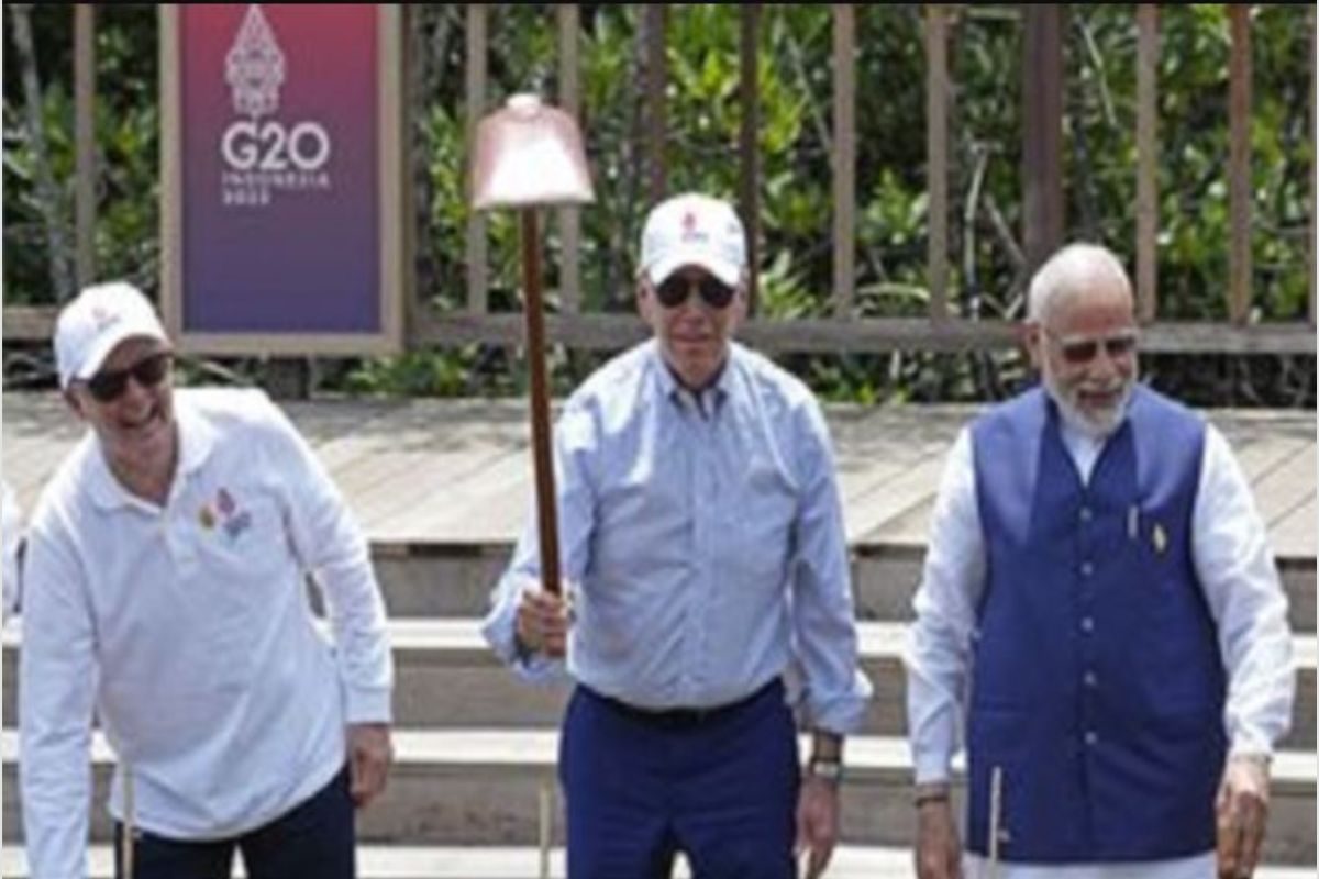 G20 ਸੰਮੇਲਨ: PM ਨਰਿੰਦਰ ਮੋਦੀ ਨੇ ਜੋ ਬਿਡੇਨ ਨਾਲ ਕੀਤਾ ਮੈਂਗਰੋਵ ਜੰਗਲ ਦਾ ਦੌਰਾ