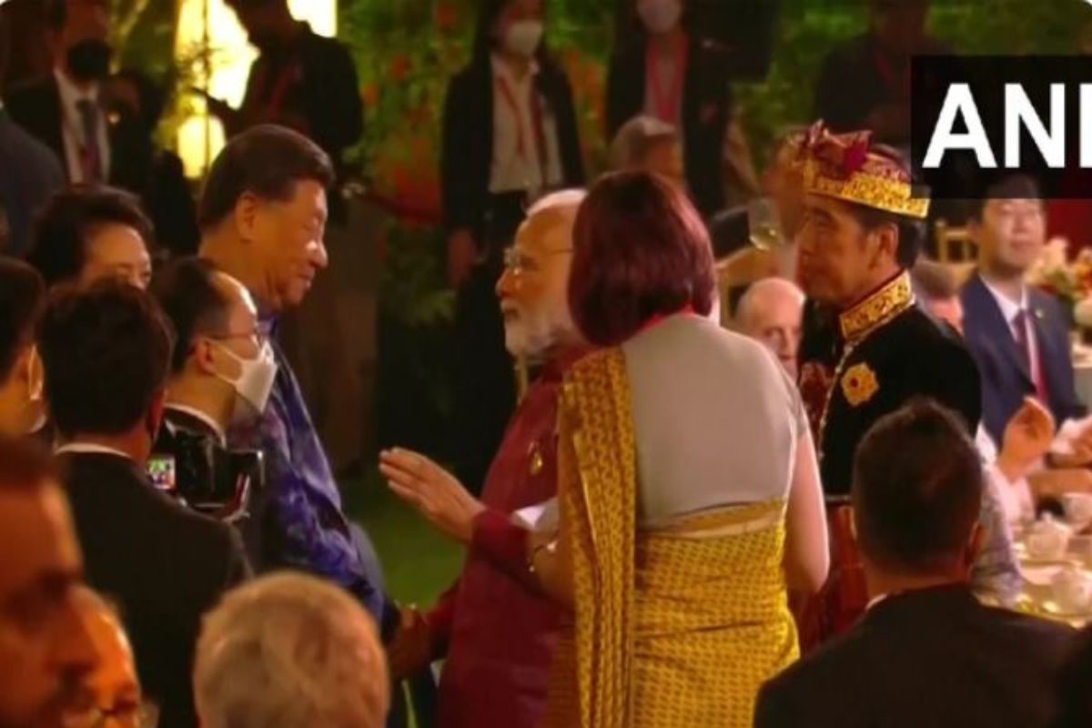 VIDEO:  PM ਮੋਦੀ ਅਤੇ ਸ਼ੀ ਜਿਨਪਿੰਗ G20 ਸਿਖਰ ਸੰਮੇਲਨ ਵਿੱਚ ਇੱਕ ਦੂਜੇ ਨੂੰ ਮਿਲੇ